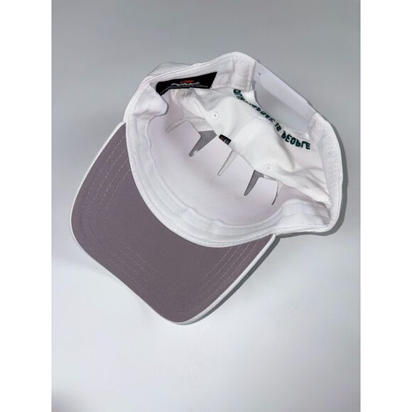 UKG Logo Hat White Tritech Moisture Wicking Cap NWT - Picture 3 of 3